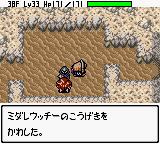 ガイコツまおうから離れるように、ミダレウッチーの隣を周る。ミダレウッチーはガイコツまおうへ攻撃